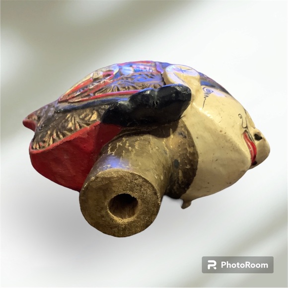 Fabulous, Antique, Hand-Made Puppet Head - Picture 9 of 9